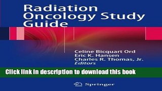 Read Radiation Oncology Study Guide Ebook Free