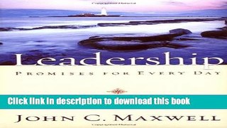 Read Leadership Promises for Every Day  Ebook Free
