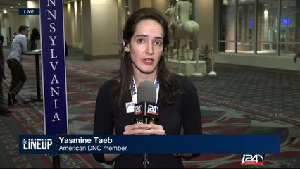 Live on the final day of the convention: DNC member Yasmine Taeb on the issues