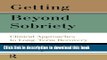 Download Getting Beyond Sobriety: Clinical Approaches to Long-Term Recovery PDF Free