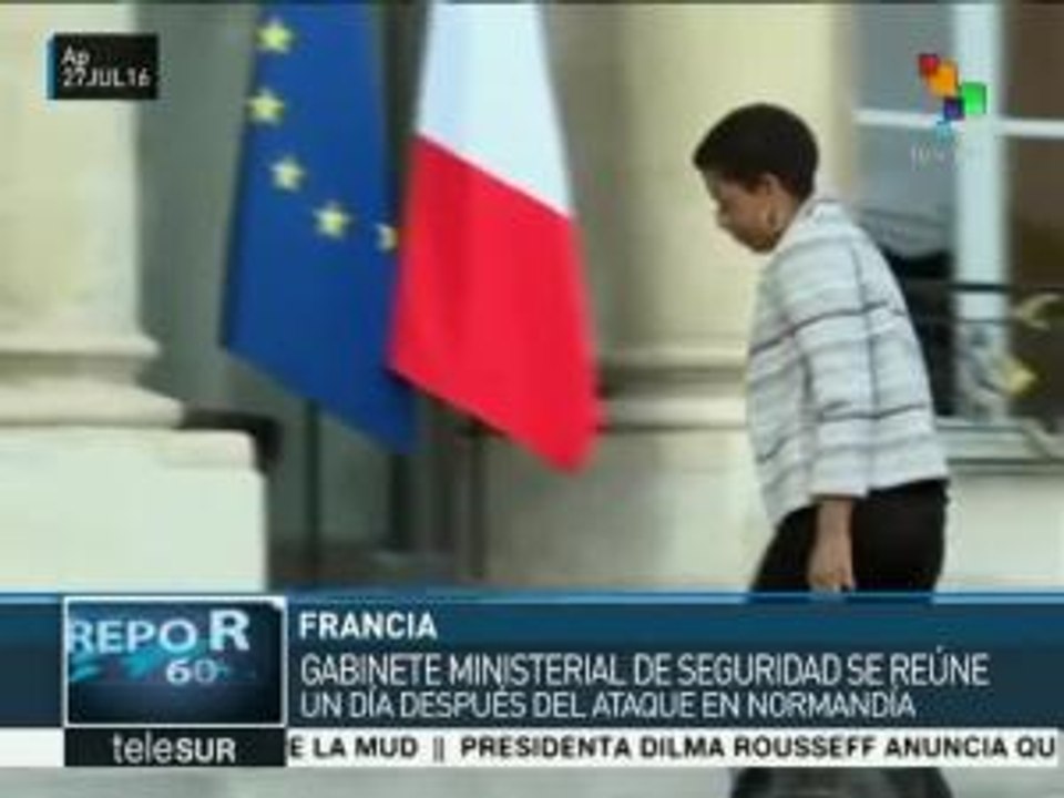 Francia: gabinete ministerial analiza estrategias de seguridad