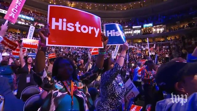 Watch Hillary Clinton's surprise convention appearance