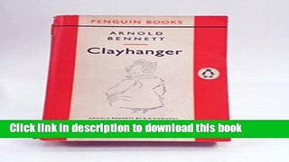 Read Clayhanger Ebook Free