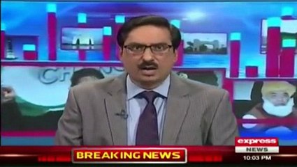 Javed Chaudhry Praising PTI on contesting for CM Ship in Sindh