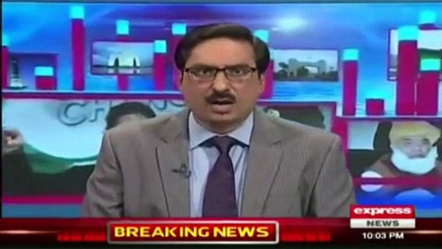 Javed Chaudhry Praising PTI on contesting for CM Ship in Sindh