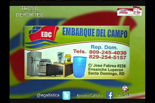 Programa-TECNODEPORTES-Lunes-18-7-2016-Torneo-Edmond-Elias-Sfco.Macoris por Manuel Perello.