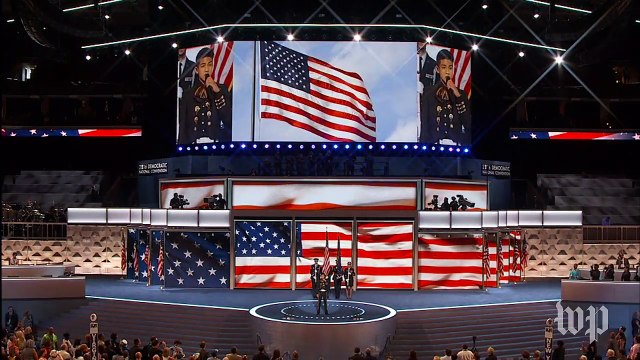 Teen mariachi sings national anthem at Democratic convention