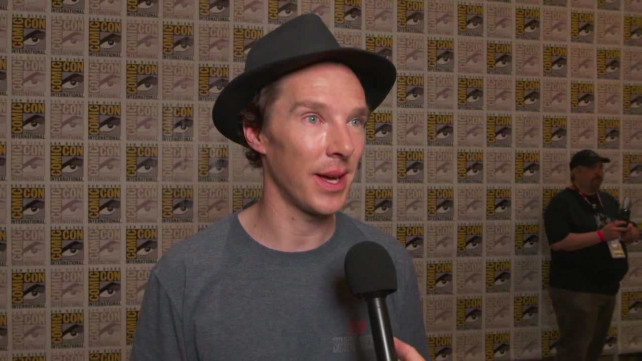 Benedict Cumberbatch Is In Shock At Comic-Con