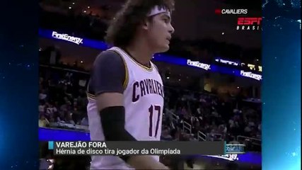 Anderson Varejão está fora da Olimpíada