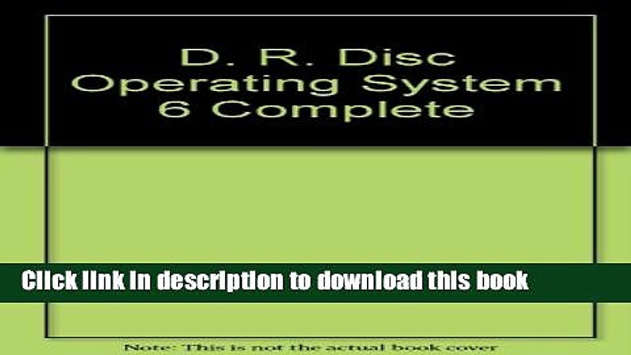 Download Dr DOS 6.0 Complete Ebook Free