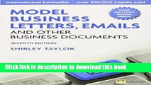 Read Model Business Letters, Emails and Other Business Documents (7th Edition)  Ebook Online