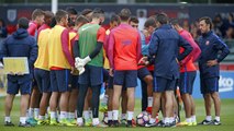 FC Barcelona's evening training session at St. Georges Park (28/07/16)