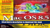 Read Macworld Mac OS 8.5 Bible Ebook Free