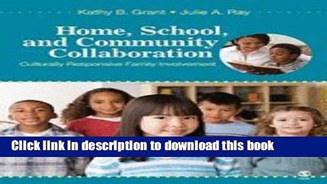 Read Home, School, Community Collaboration- Culturally Responsive Family Involvement (10) by
