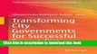 Read Transforming City Governments for Successful Smart Cities (Public Administration and