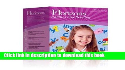Download Horizons Kindergarten Phonics   Reading Set PDF Free