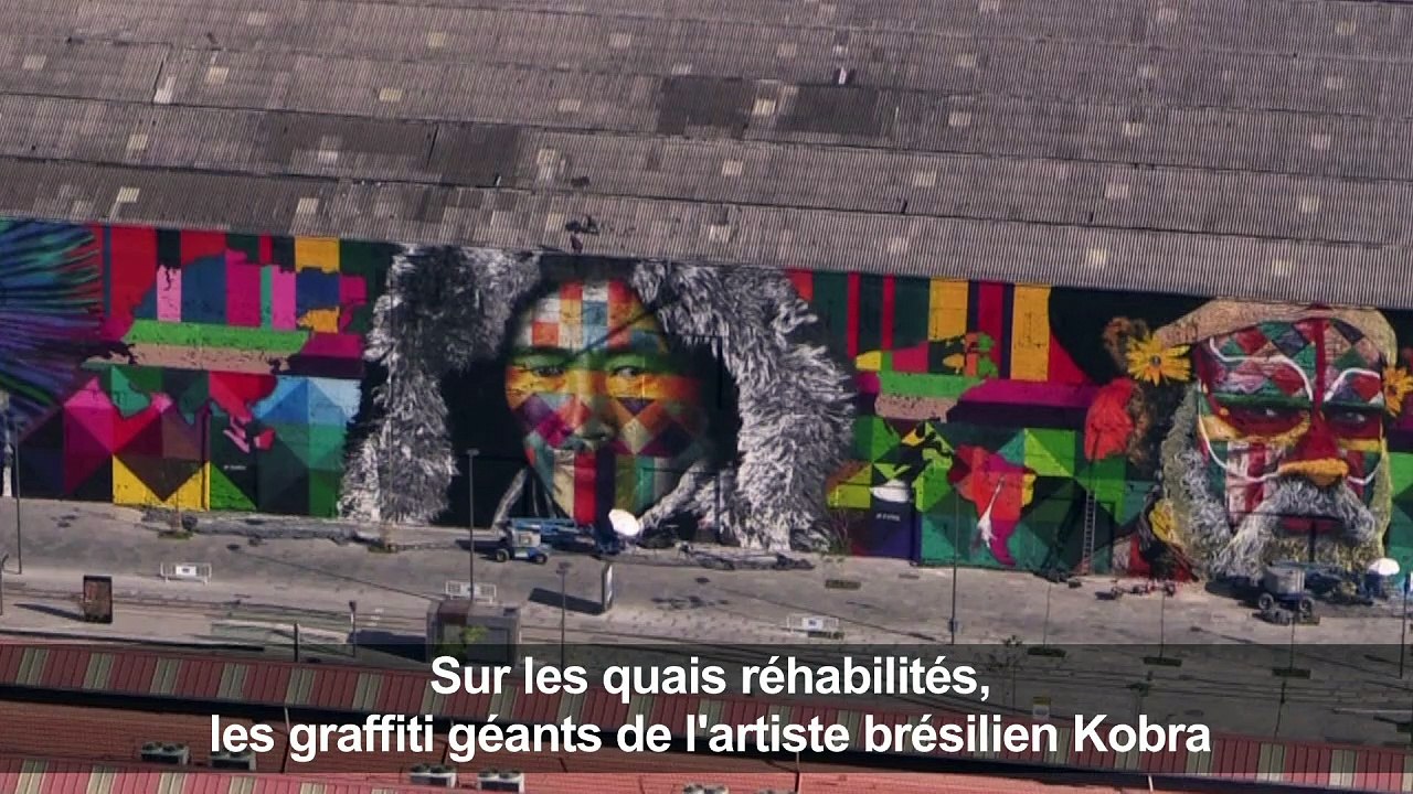 Visite aérienne de Rio, ville hôte des JO 2016