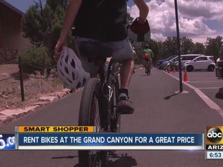Rent bikes at Grand Canyon for great price