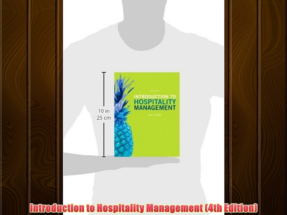 Pdf online Introduction to Hospitality Management (4th Edition)