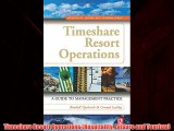 Enjoyed read Timeshare Resort Operations (Hospitality Leisure and Tourism)