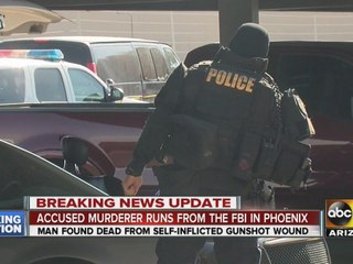 Accused murderer runs from FBI in Phoenix