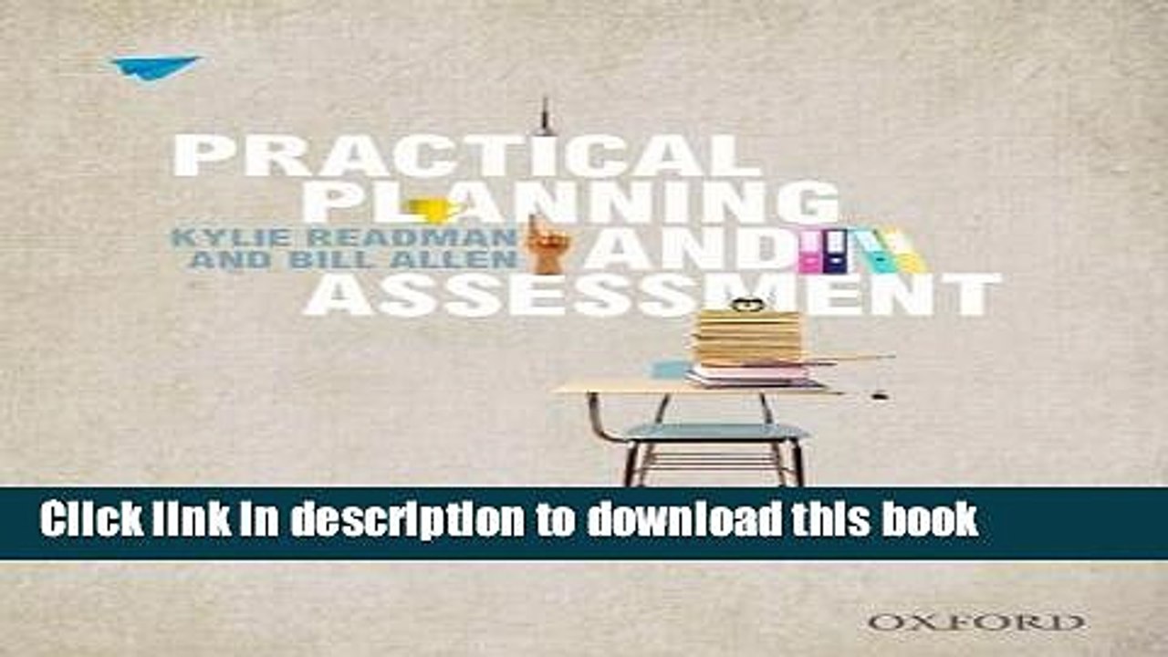 Read Practical Planning and Assessment  PDF Online