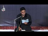 Abid Ali Mehdavi Recite Hadis-e-Kisa Live At Farhan Ali Waris Shab-e-Bedari 17th Moharram 2015