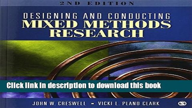 Read Designing and Conducting Mixed Methods Research Ebook Free