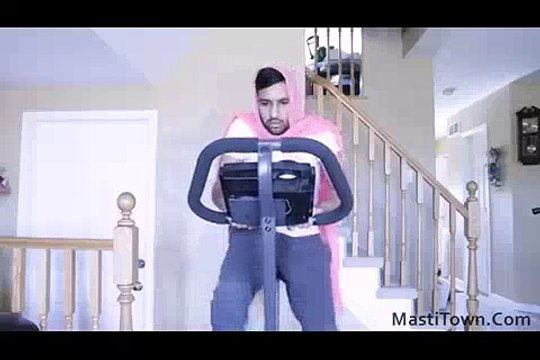 Indian Girls vs Gym Exercise Machines