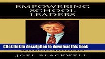 Read Empowering School Leaders: Personal Political Power for School Board Members and