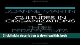 Download Books Cultures in Organizations: Three Perspectives Ebook PDF