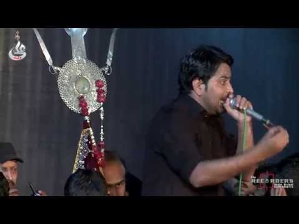 Zain Abbas Shah Live Noha Khwani At Farhan Ali Waris Shab-e-Bedari 17th Moharram 2015