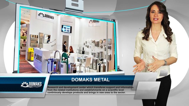 DOMAKS METAL INDUSTRY VIDEO-1 trash can