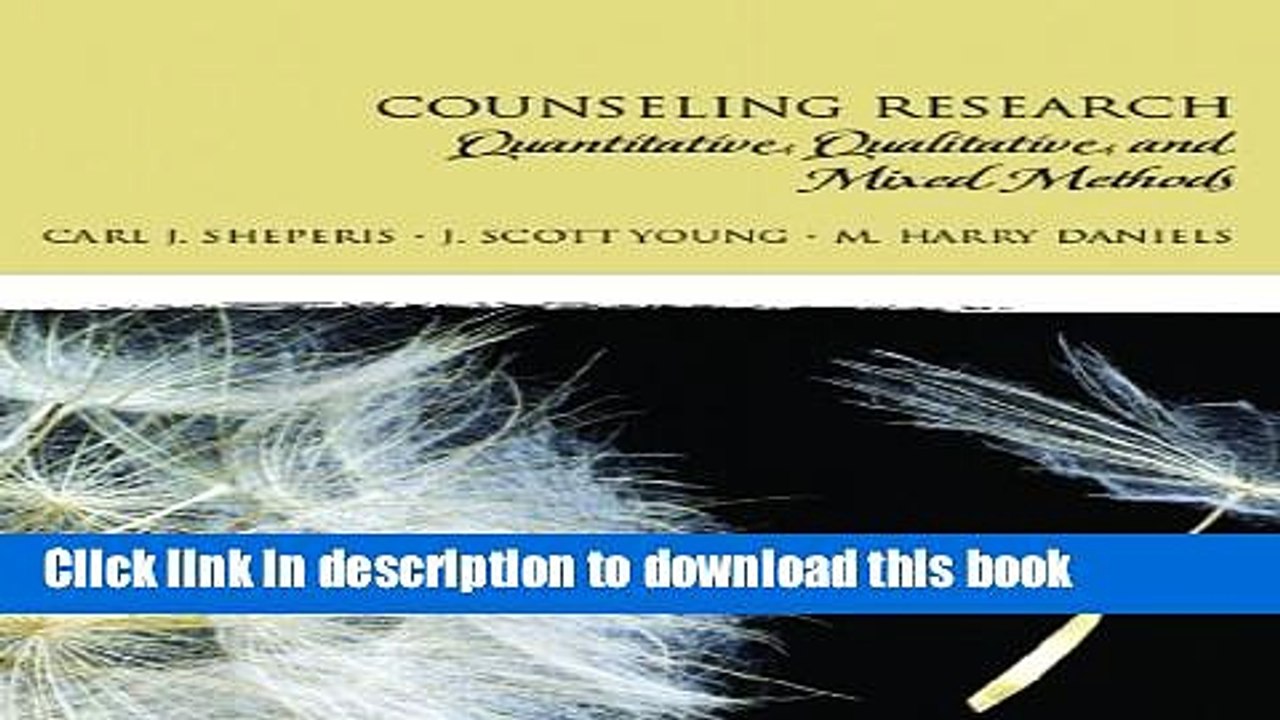 Read Counseling Research: Quantitative, Qualitative, and Mixed Methods  Ebook Free
