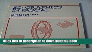 Download 3D Graphics in PASCAL PDF Online