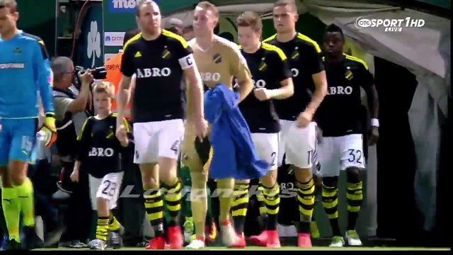 Video Panathinaikos 1-0 AIK Highlights (Football Europa League Qualifying) 28 July LiveTV