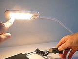 Kingland 2 Level Dimmable 24 LED Flexible Neck Eye Care Clip on Light Table Lamps Review