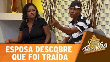 Esposa descobre que foi traída mais de uma vez