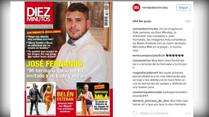 José Fernando acudirá a la boda de Rocío Carrasco