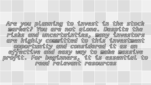 5 Top Reasons To Invest In The Stock Market
