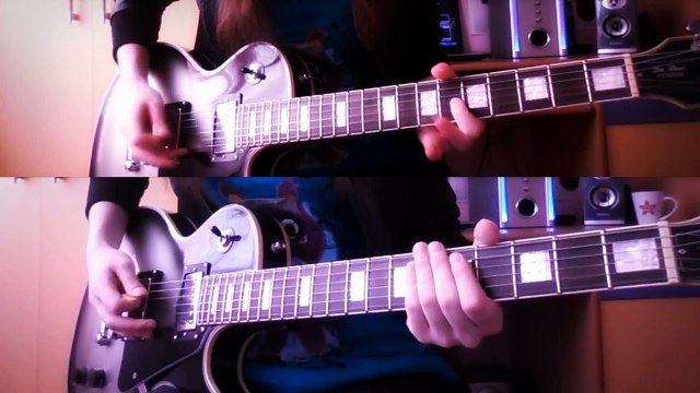 Muse - Dead Star (guitar cover HD) with improvisations