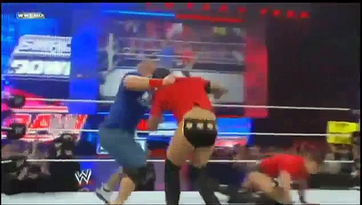 John Cena Drafted back to Raw - WWE Draft 2011 Raw 4/25/11