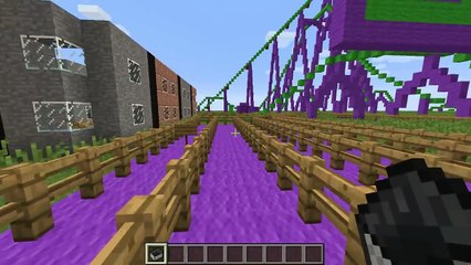 Minecraft  THE JOKER ROLLER COASTER - Custom Map