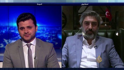 اسمي محمد نجاتي شاشماز لقاء مراد علمدار على قناة الجزيرة