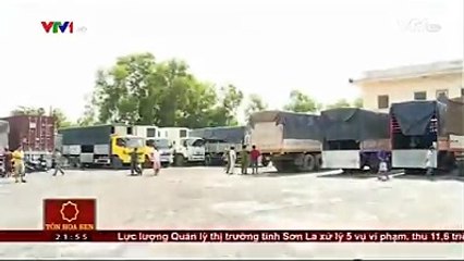 Tp.HCM: Bắt quả tang 5 xe tải chở 30 tấn đường cát nhập lậu.
