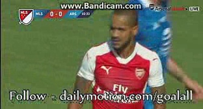 Theo Walcott Fantastic Chance - MLS All Stars vs Arsenal - Friendly Match 28.07.2016 HD