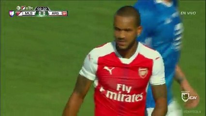 Theo Walcott Great Chance HD - MLS All Stars vs Arsenal 28.07.2016