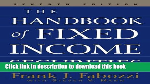 [PDF] The Handbook of Fixed Income Securities [Download] Online