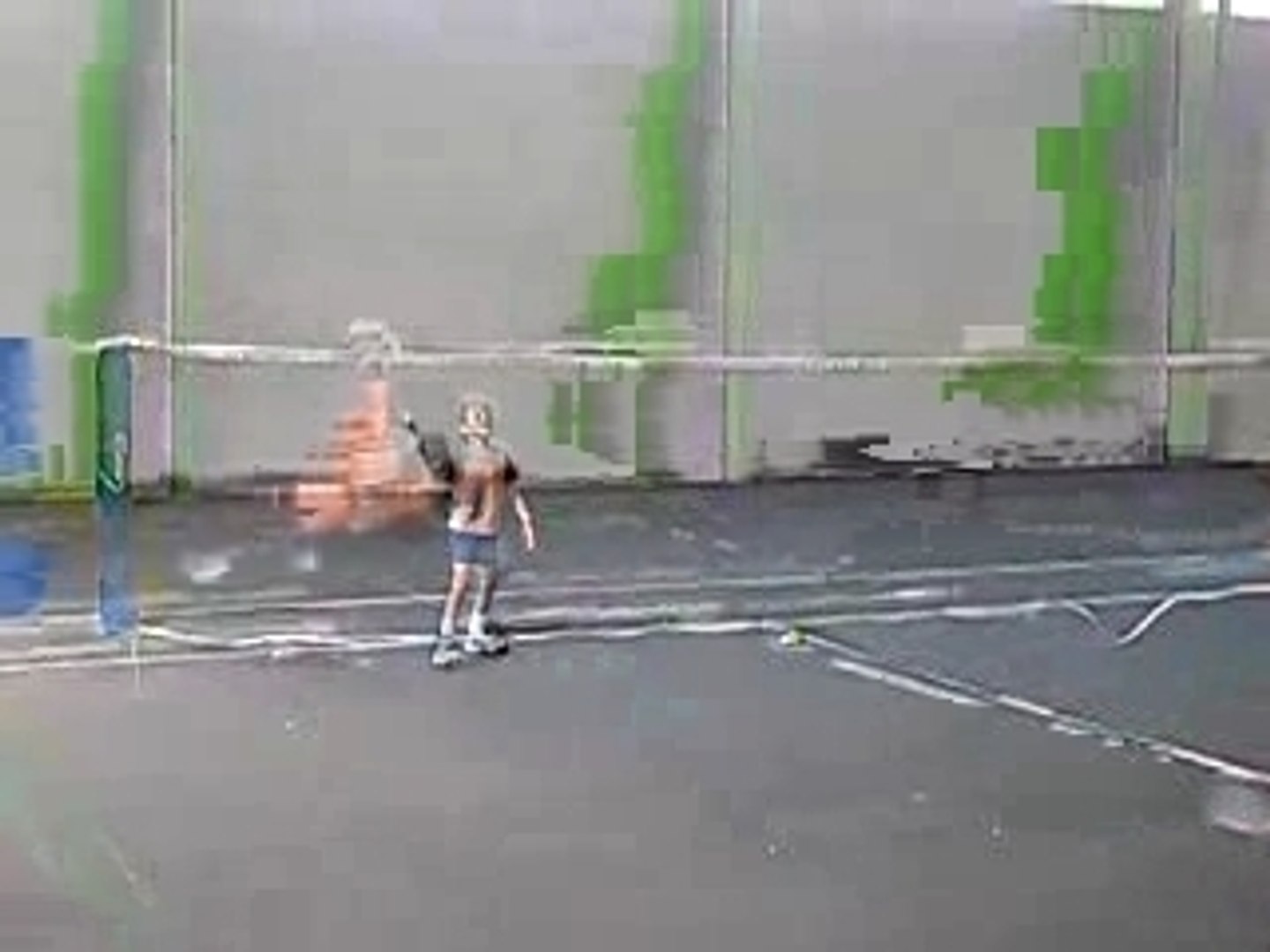 Antonin au badminton