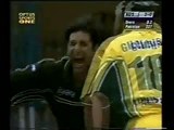 Wasim Akram  MAGIC BALL TO ADAM GILCHRIST , Stumps fly in air